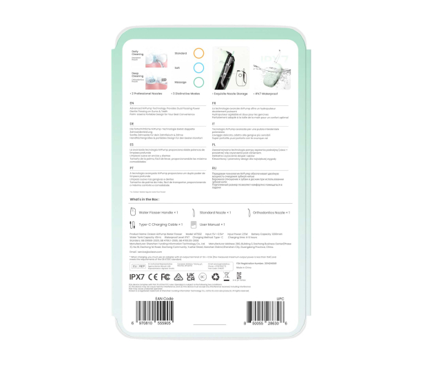 Oclean IRYGATOR A10 (zielony) - 1321399 - zdjęcie 9